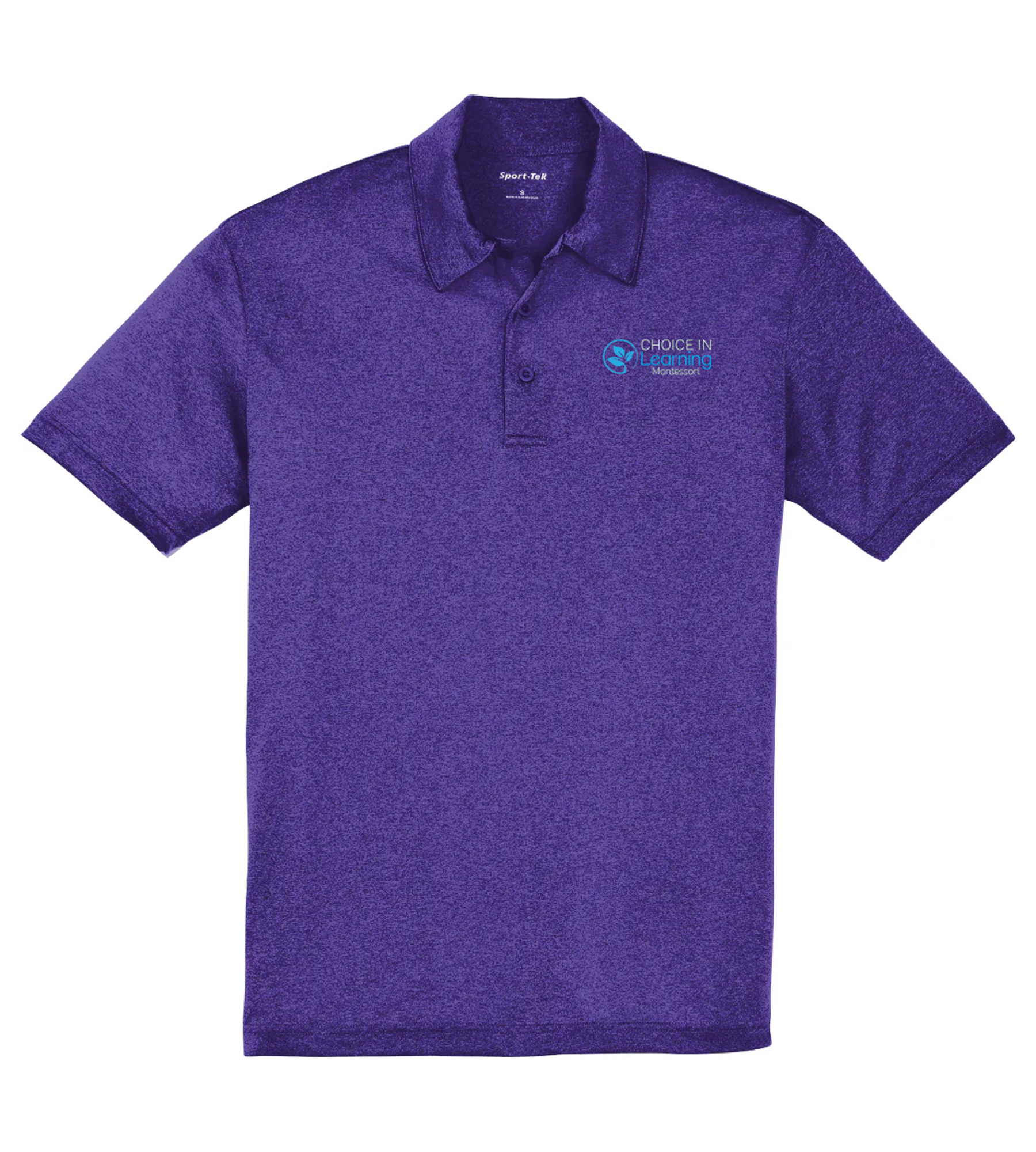 Sport-Tek Heather Contender Polo